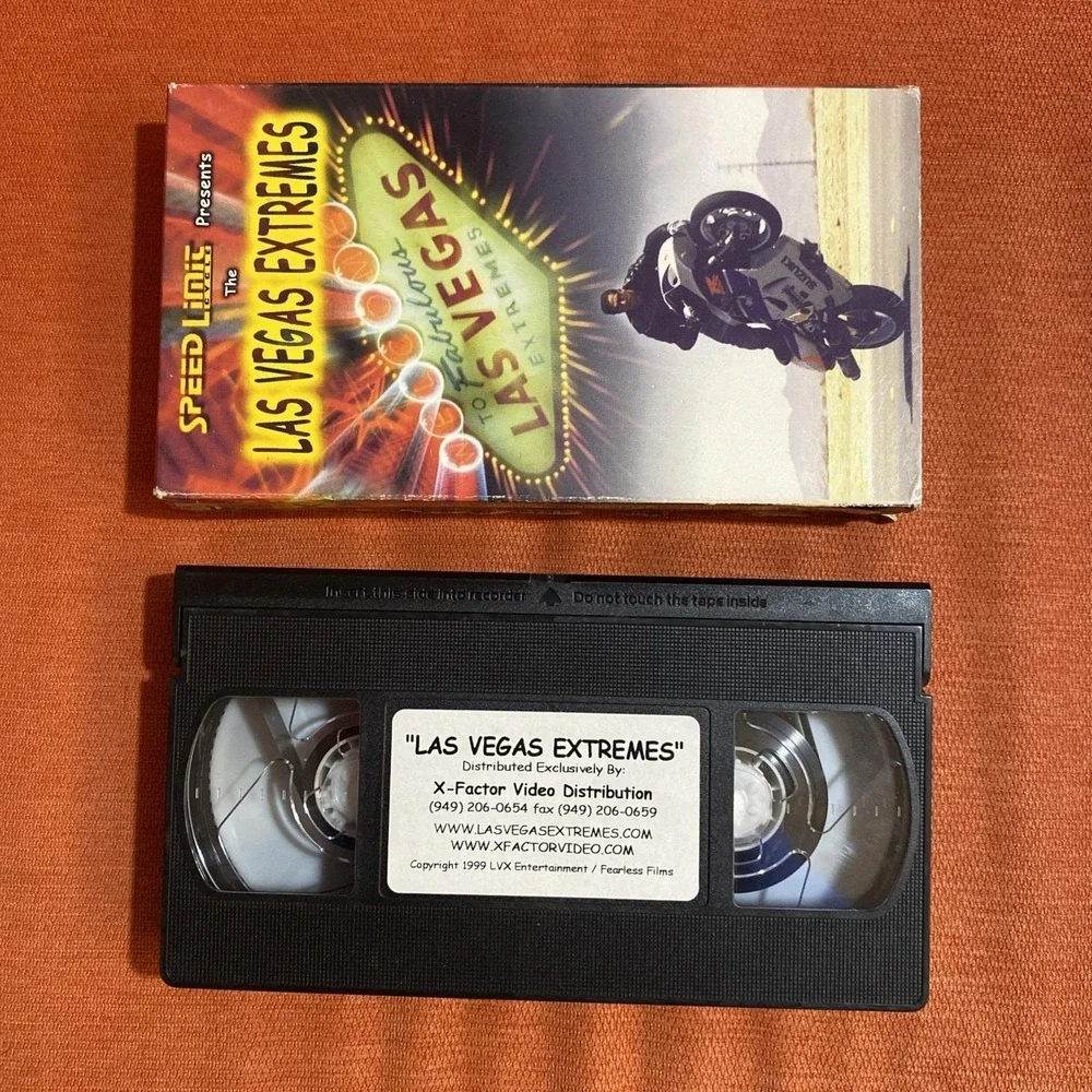 Speed‎ Limit Cycle Presents Las Vegas Extremes (VHS, 1999) Paul Sherer